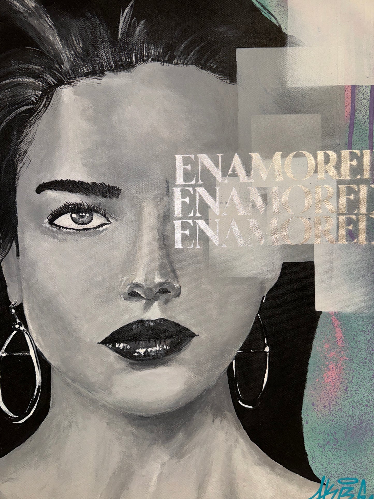 «Enamored» 80x60cm